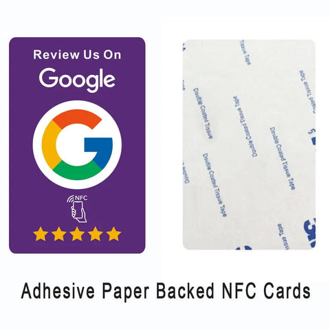 NFC Google Rating Cards