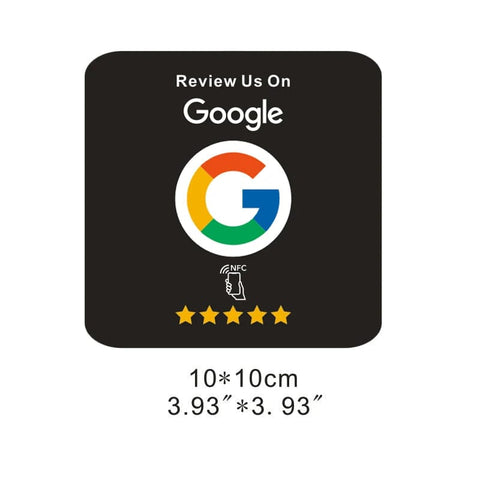 NFC Google Rating Cards