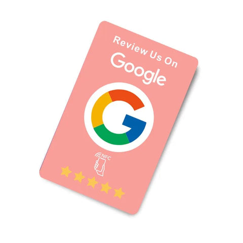 NFC Google Rating Cards