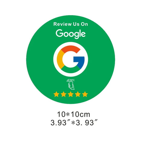 NFC Google Rating Cards